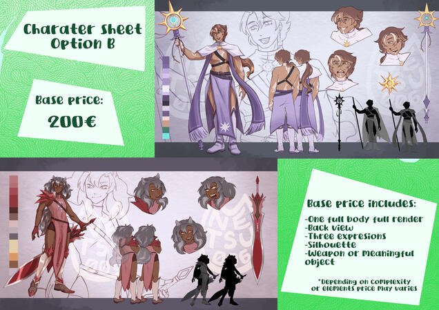 Character sheet B